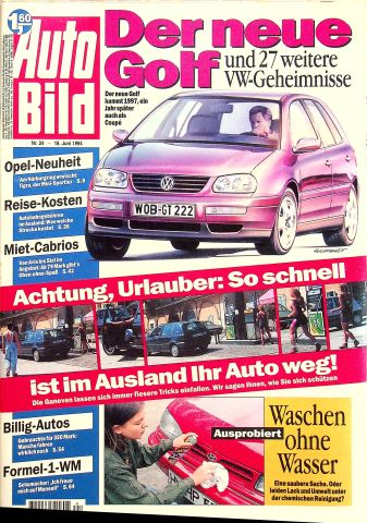 Deckblatt Auto Bild (24/1994)